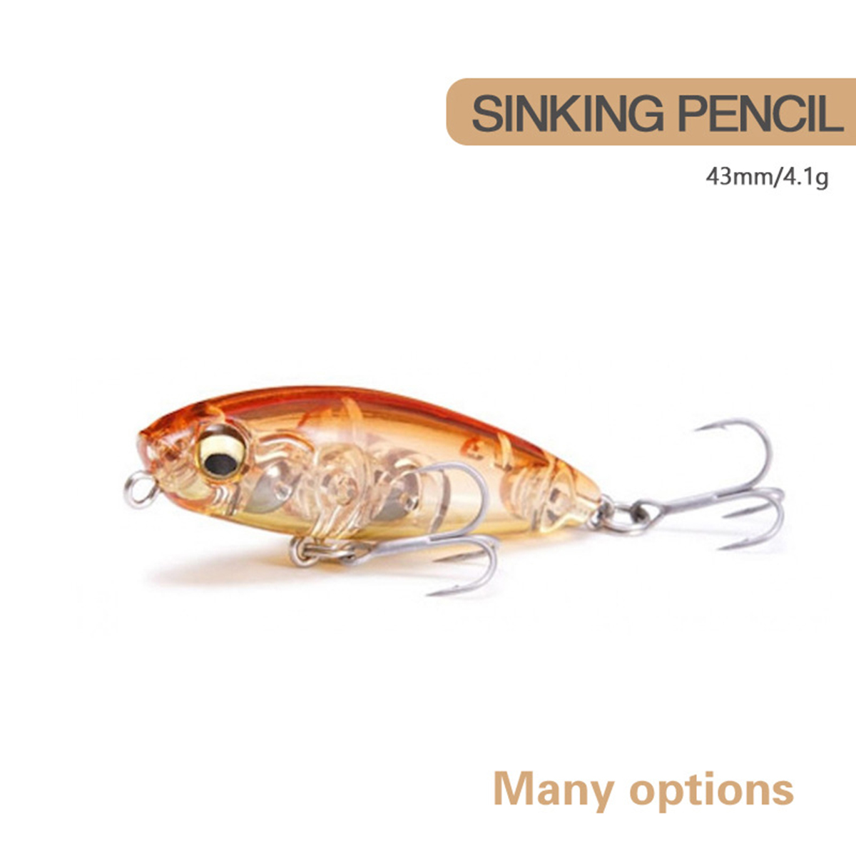 4,3 см, 4,1 г, рыболовная прим – обзор и цена Fishing Lure Jerkbait