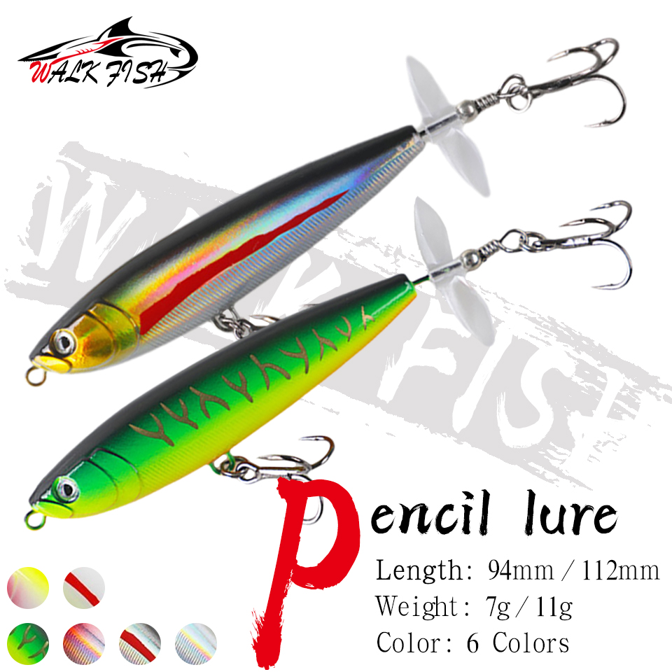 WALK FISH 7г/11г Пенсил-приман – обзор и цена Fishing Lure Buzzbait