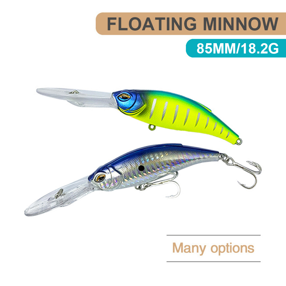 8,5 см 18,2 г Рыболовные прима – обзор и цена Fishing Lure Jerkbait
